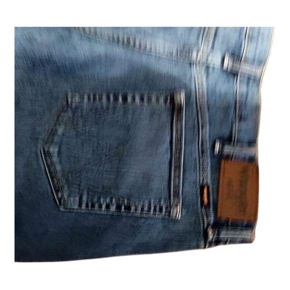 NWT Wrangler Men's Blue Jeans Regular Fit Straight Leg 36x29 - Picture 4 of 4